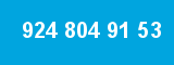 924 804 91 53 924 804 91 53